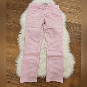 Vintage Express Pink Women's Low Rise Jeans